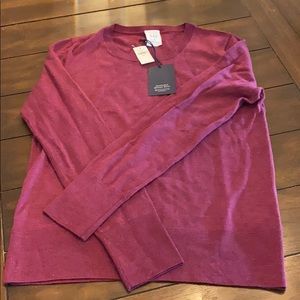 COPY - 100% Extra Fine Merino Wool Burgandy Sweat…